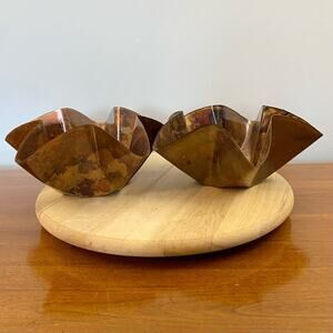 Copper Flower Pot Bundle Small Star Shaped Garden Outdoors Decor Deco